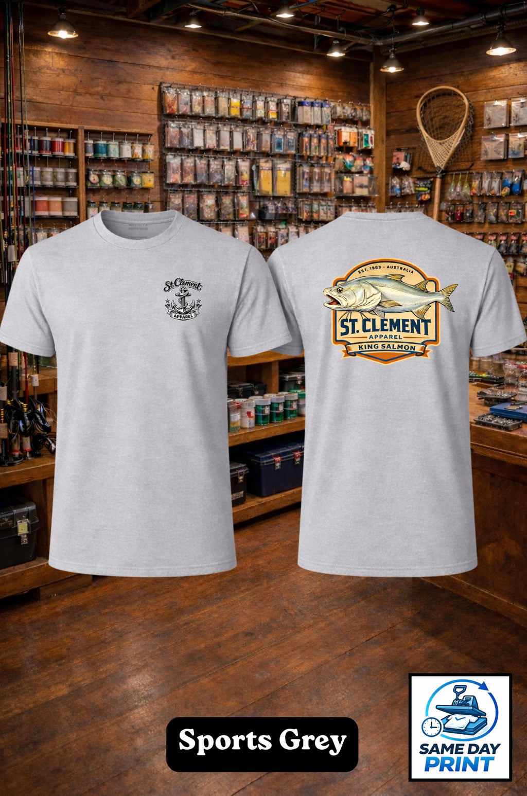 BoH King Salmon Tee