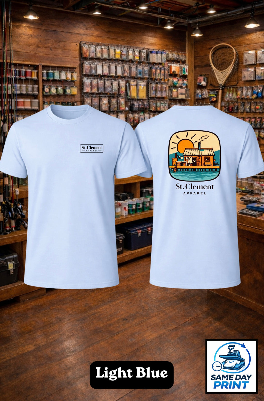 St.CA Fish Hut Tee