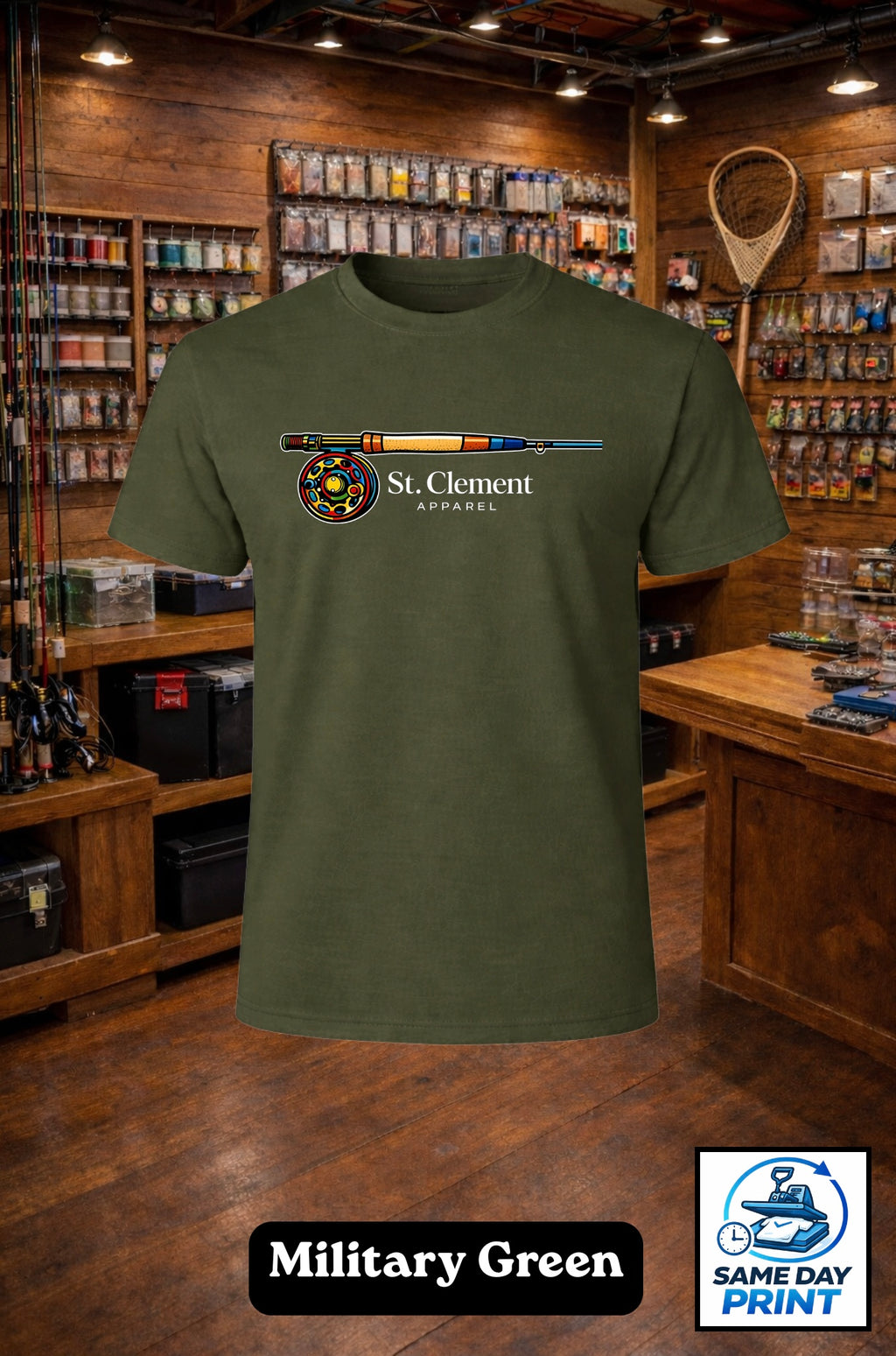 St.CA Fly Rod Tee