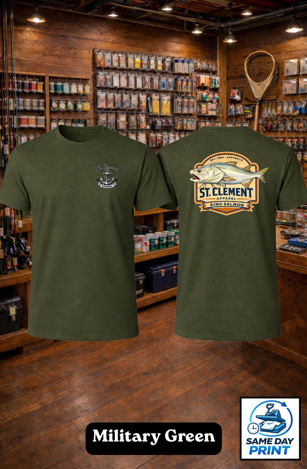 BoH King Salmon Tee