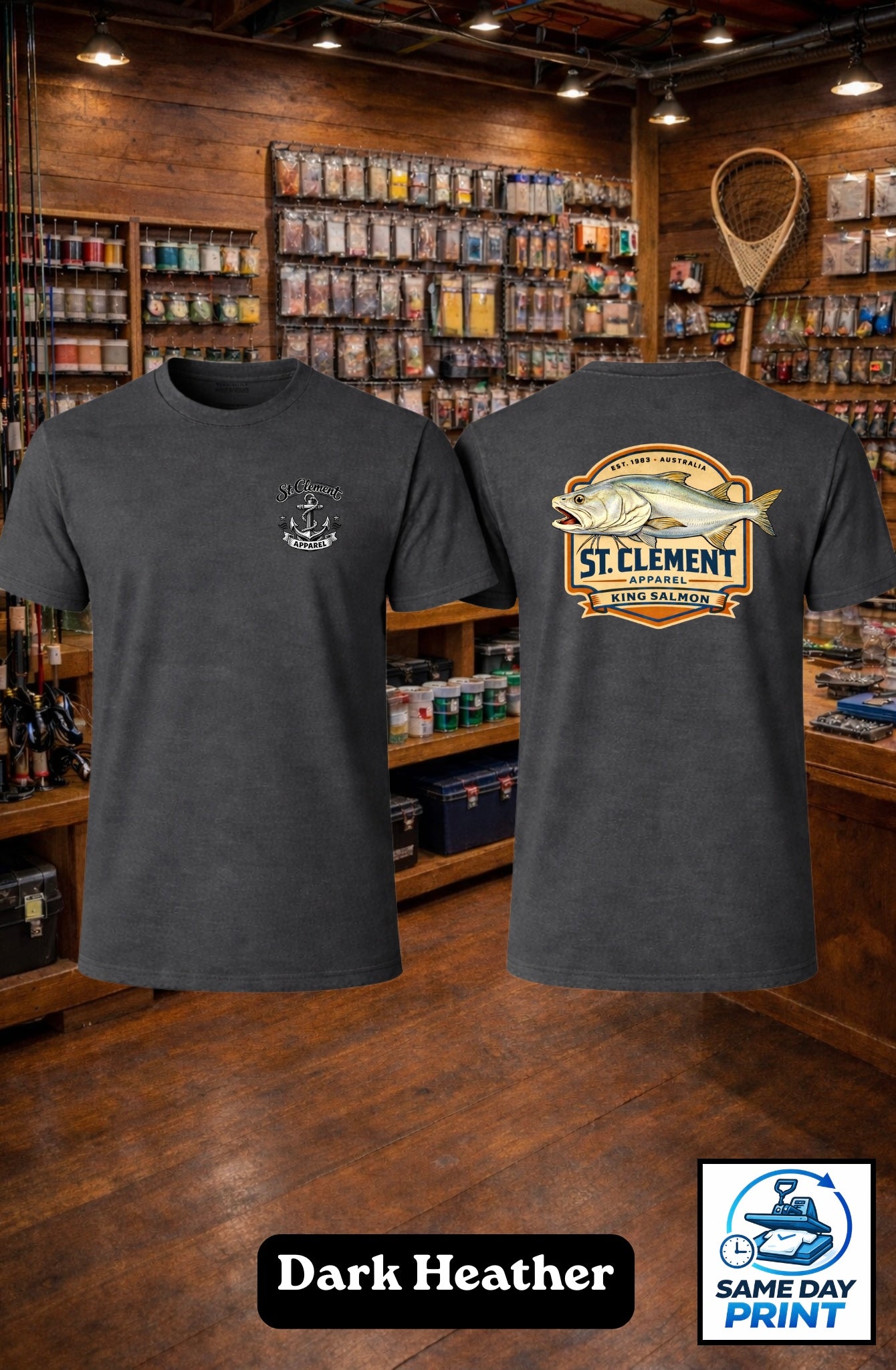BoH King Salmon Tee