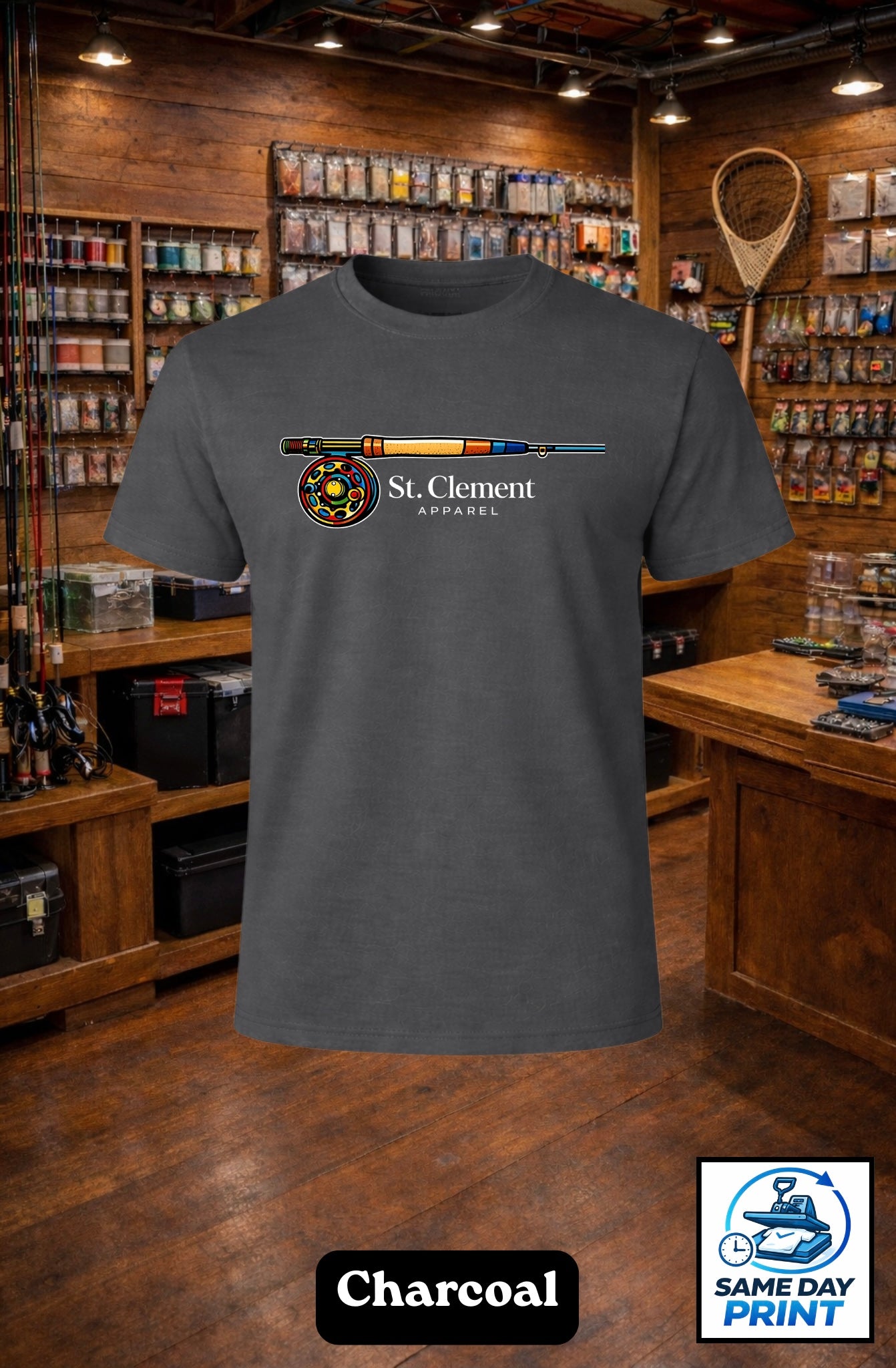St.CA Fly Rod Tee