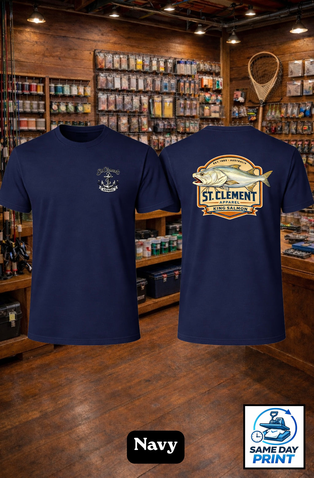 BoH King Salmon Tee