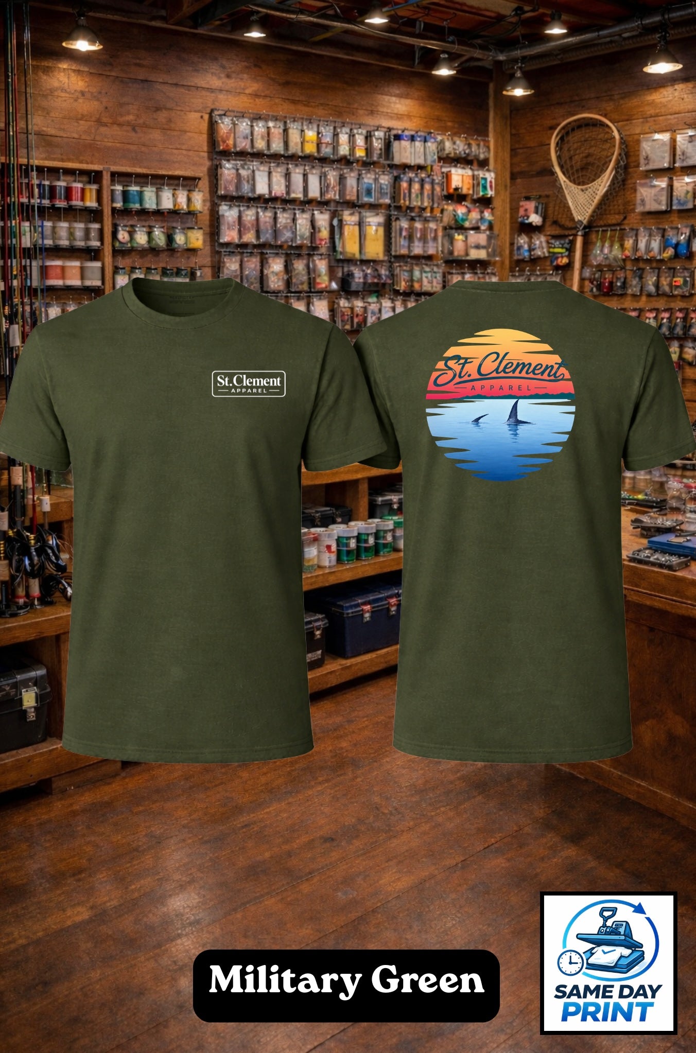 St.CA Tailing Permit Tee