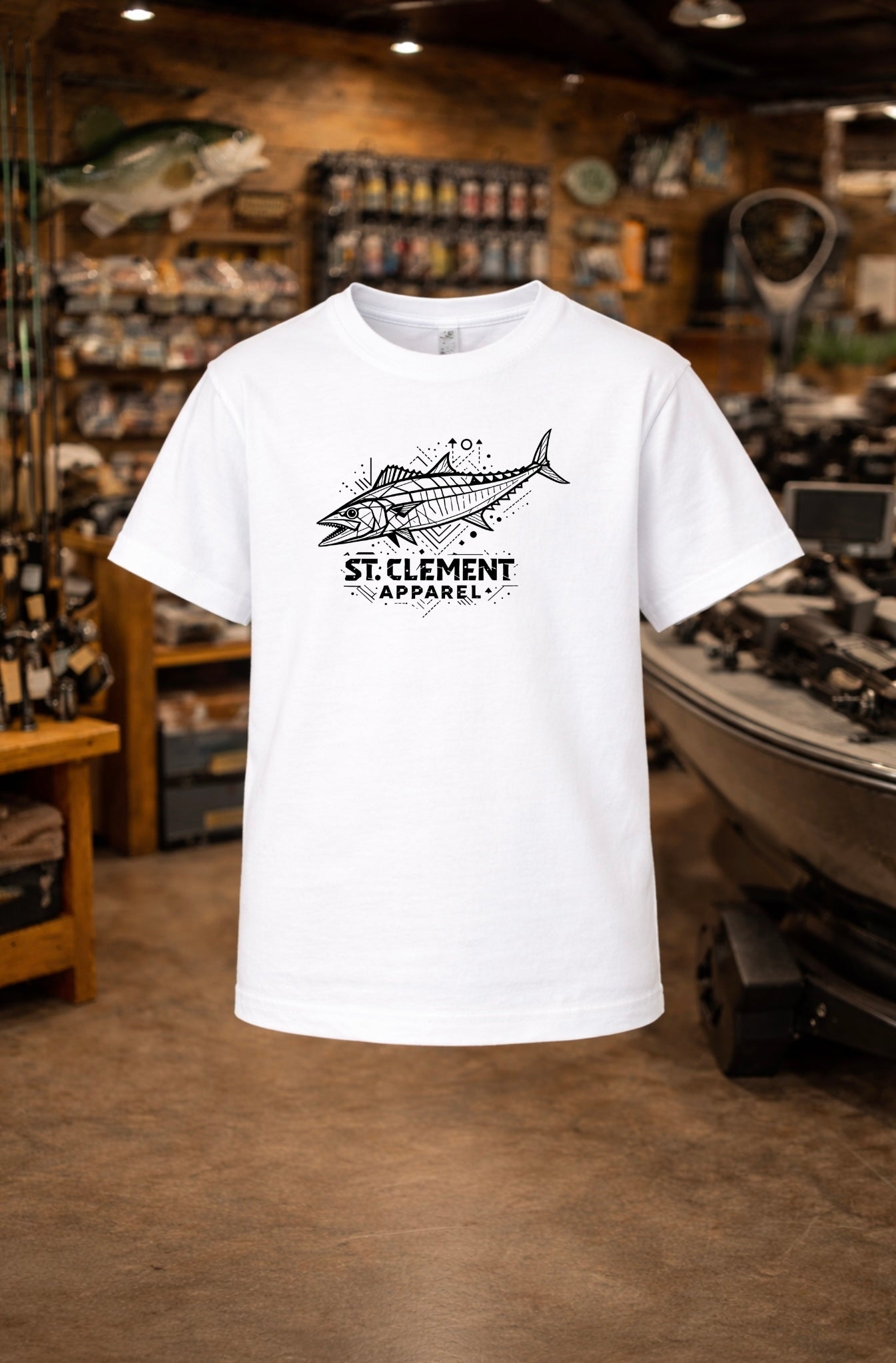 Spanish Mackerel Shapes Tee
