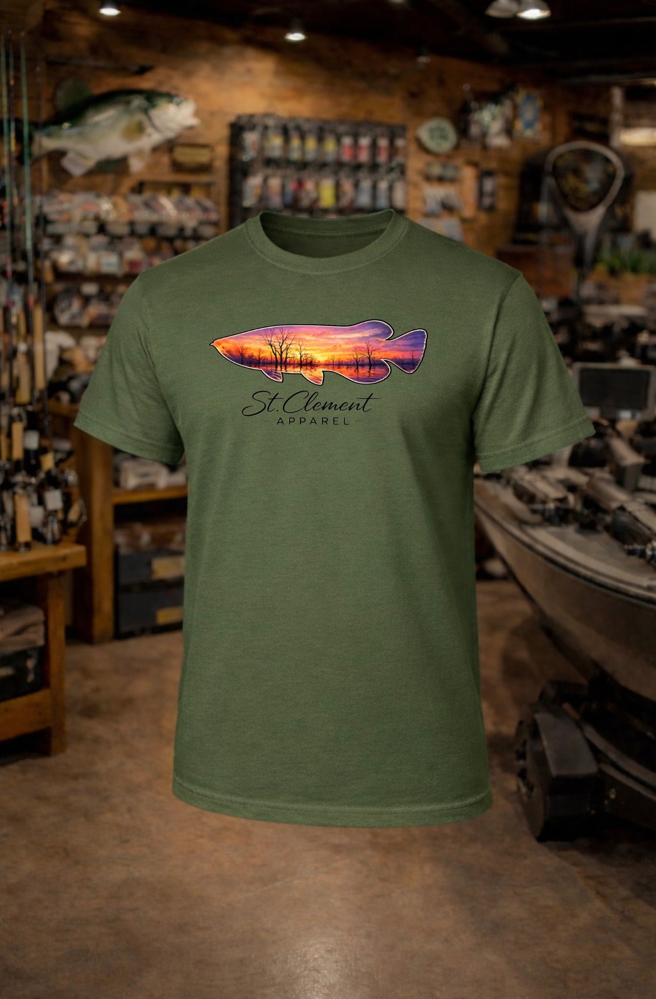 Saratoga Sunset Tee