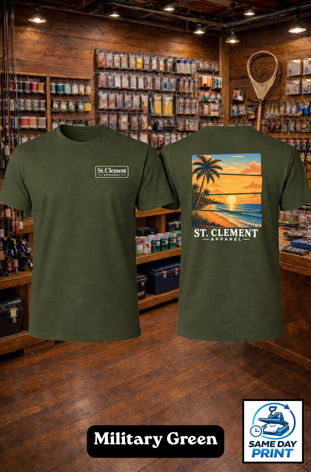 St.CA Coastal Sunset Tee