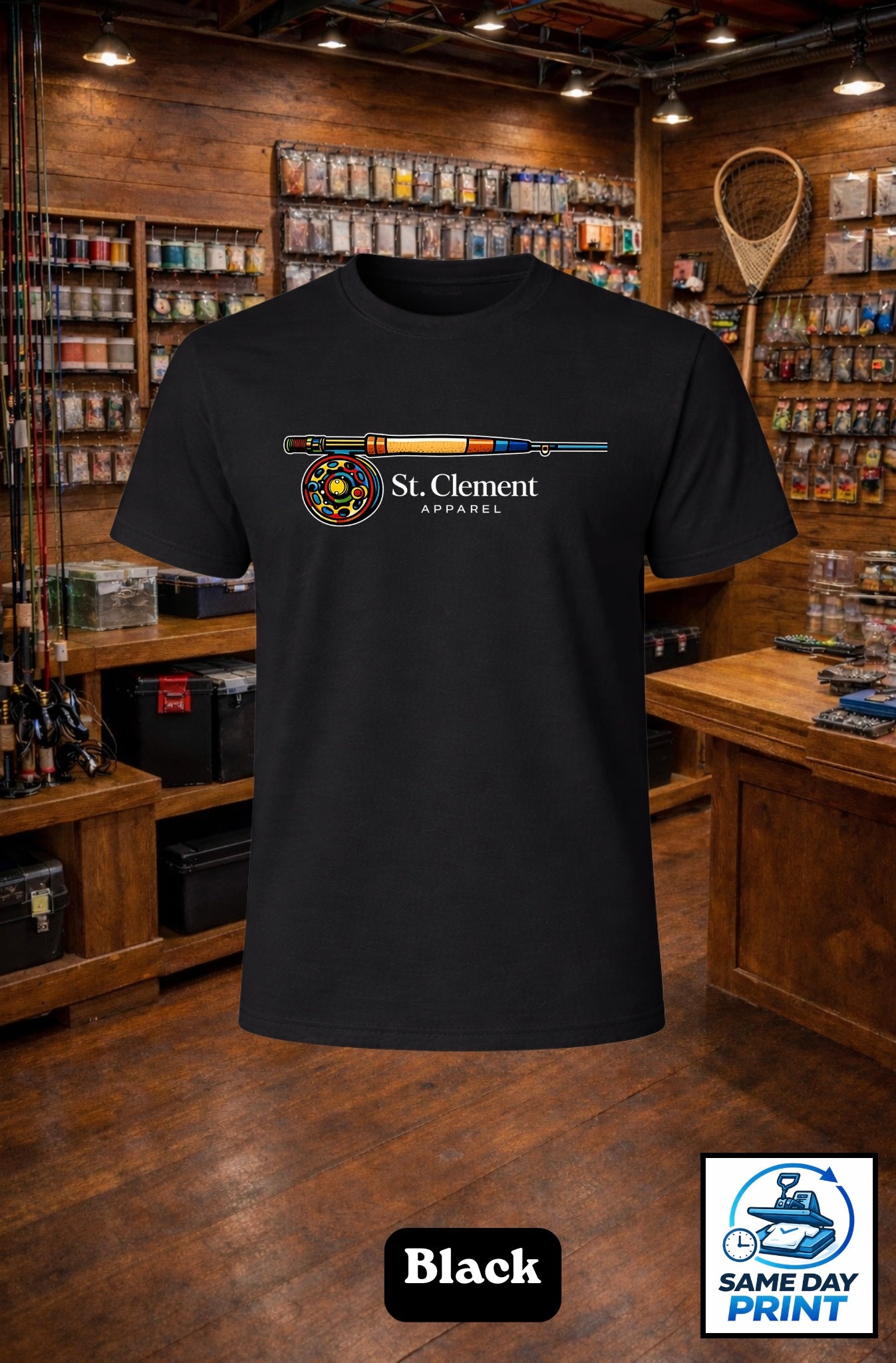 St.CA Fly Rod Tee
