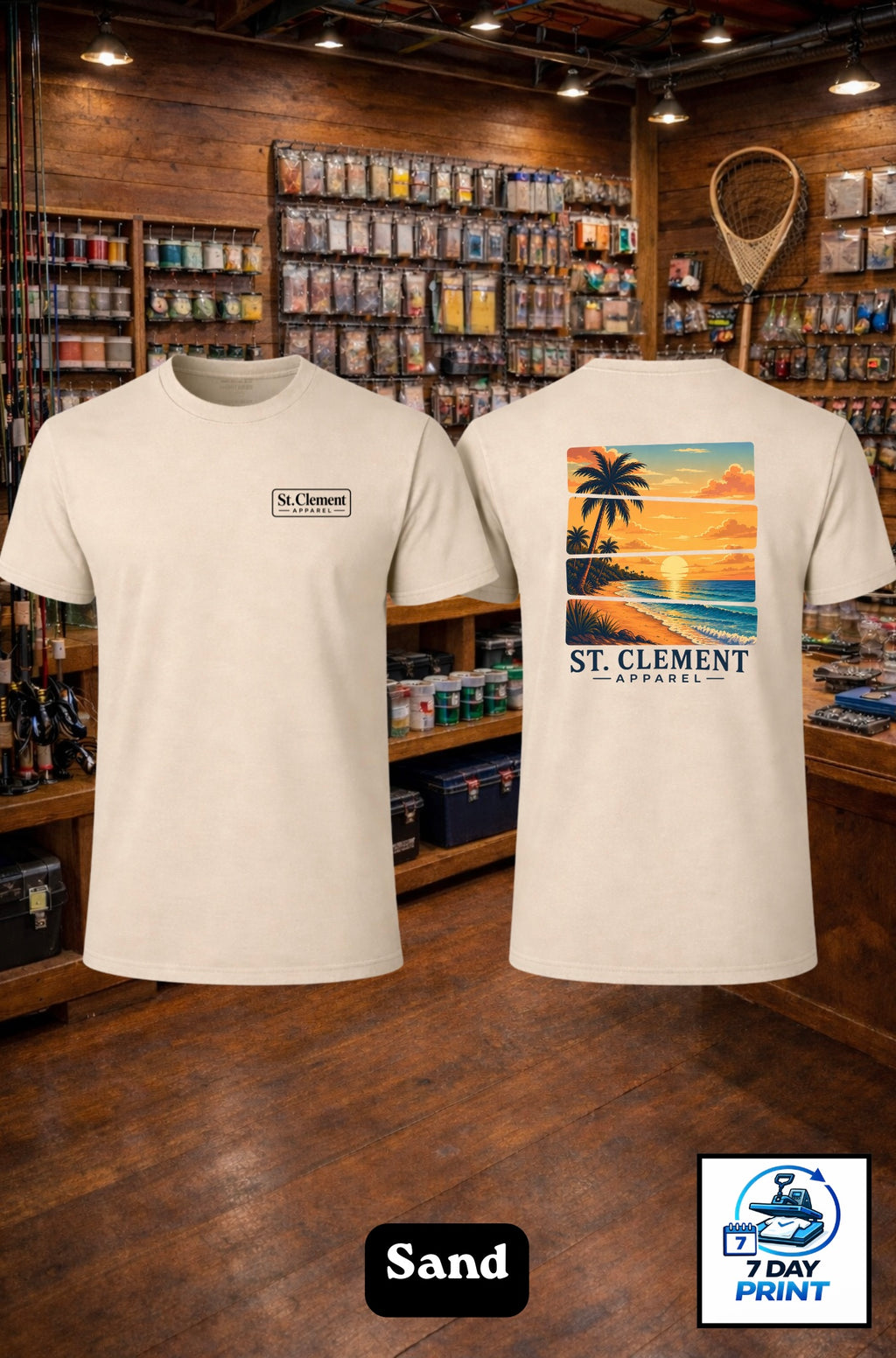 St.CA Coastal Sunset Tee