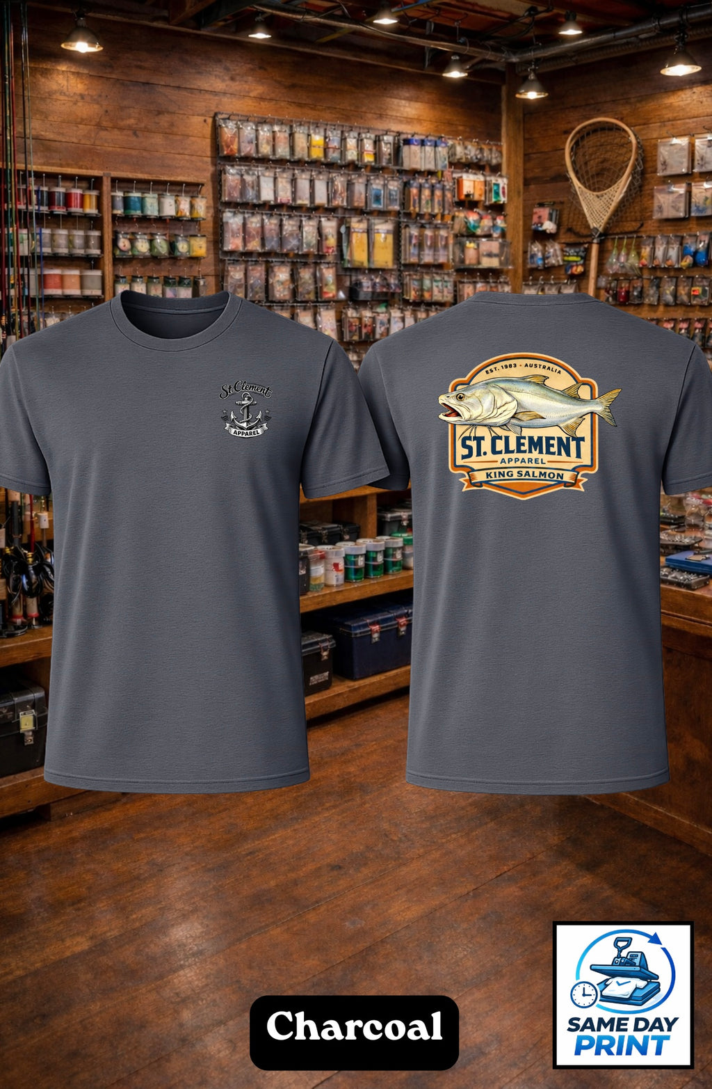BoH King Salmon Tee