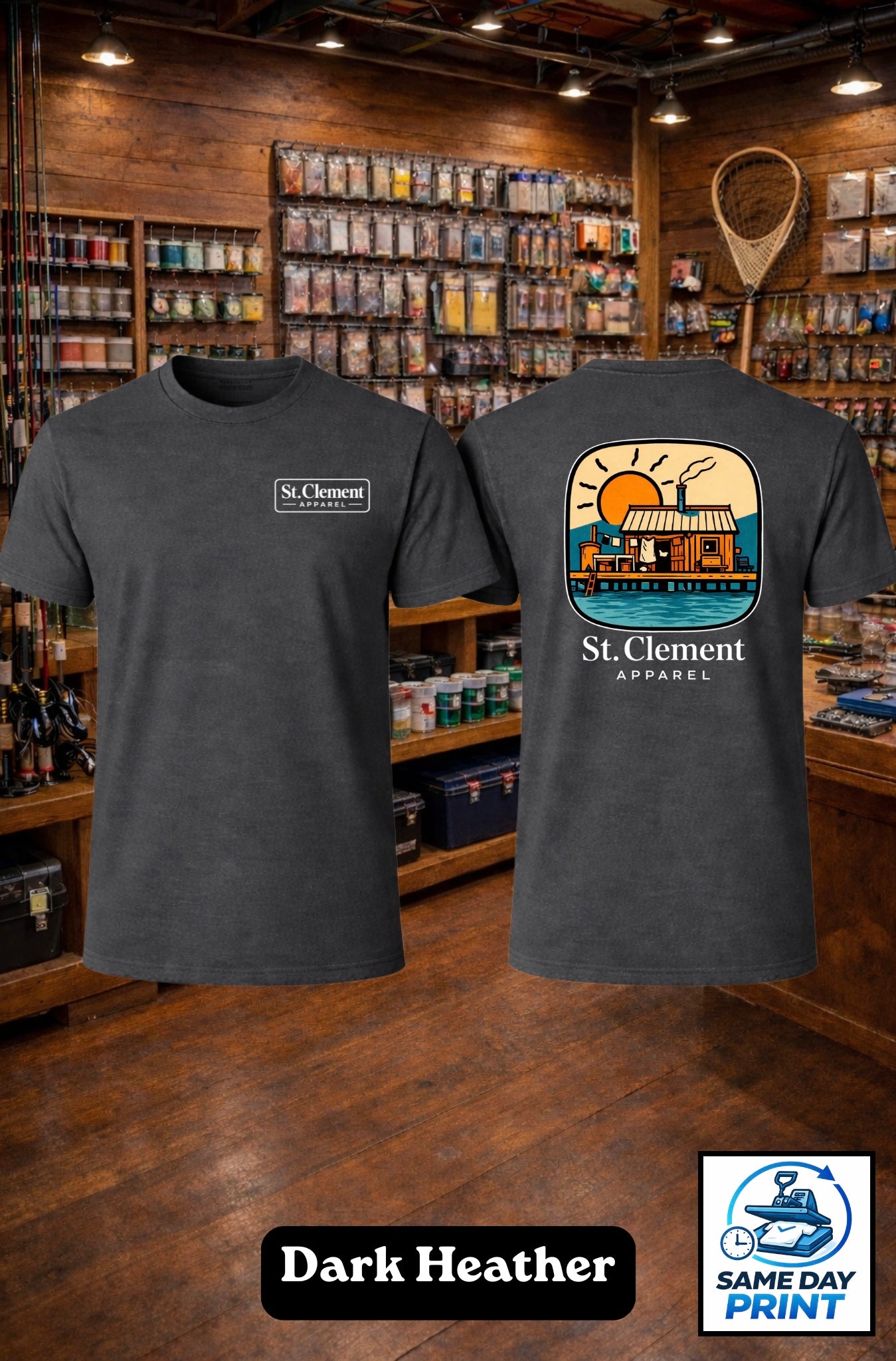 St.CA Fish Hut Tee