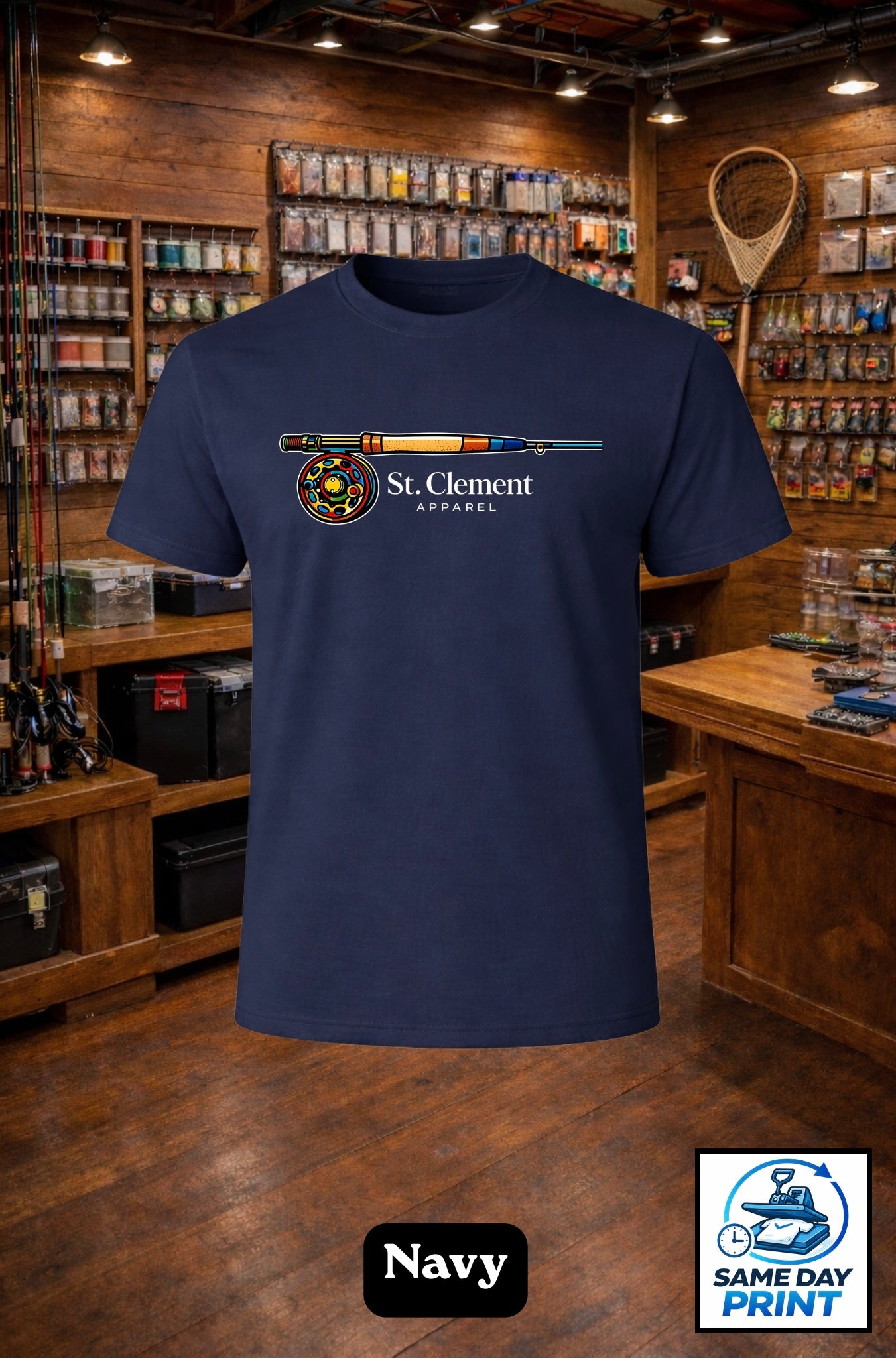 St.CA Fly Rod Tee