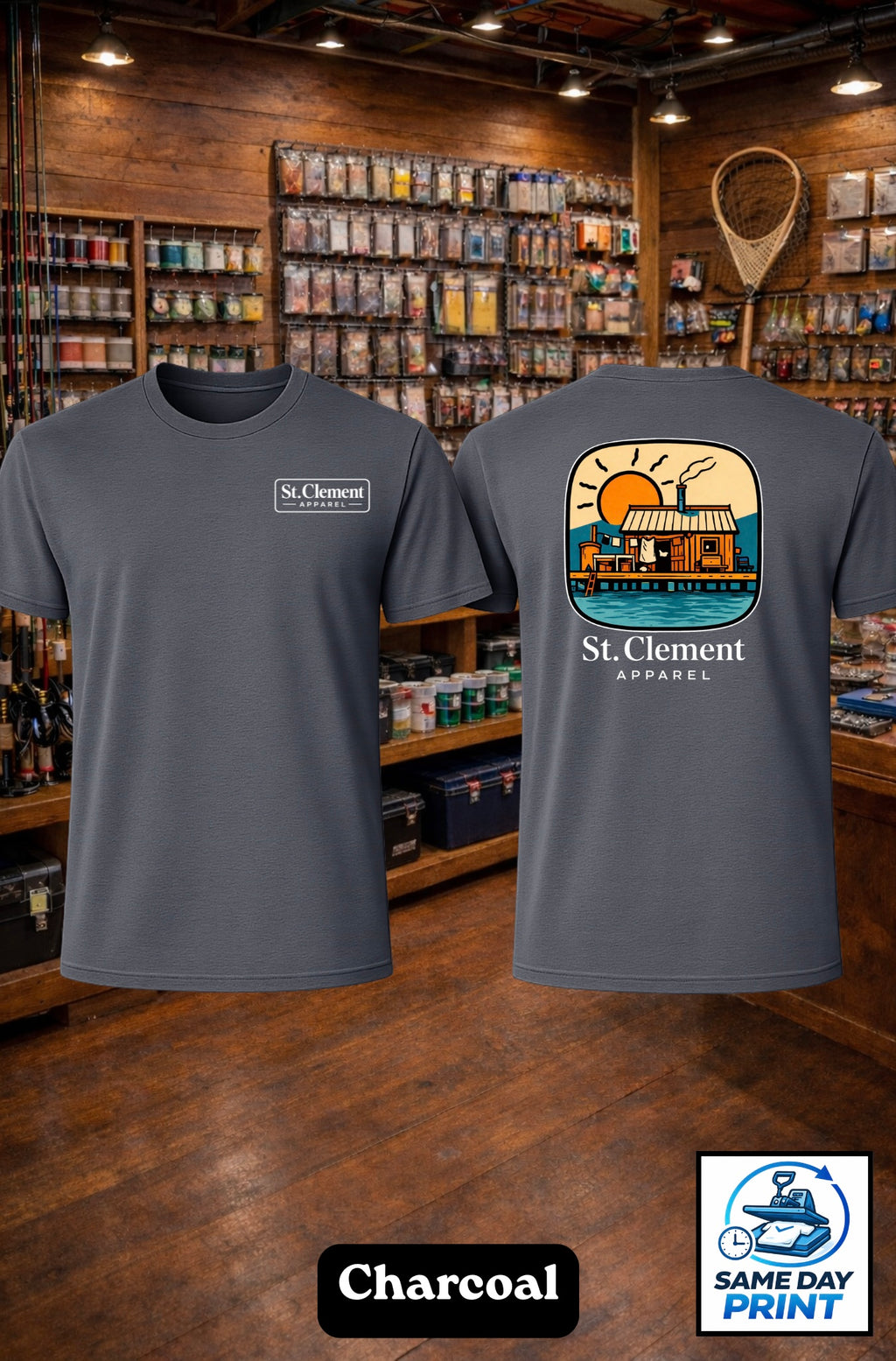 St.CA Fish Hut Tee