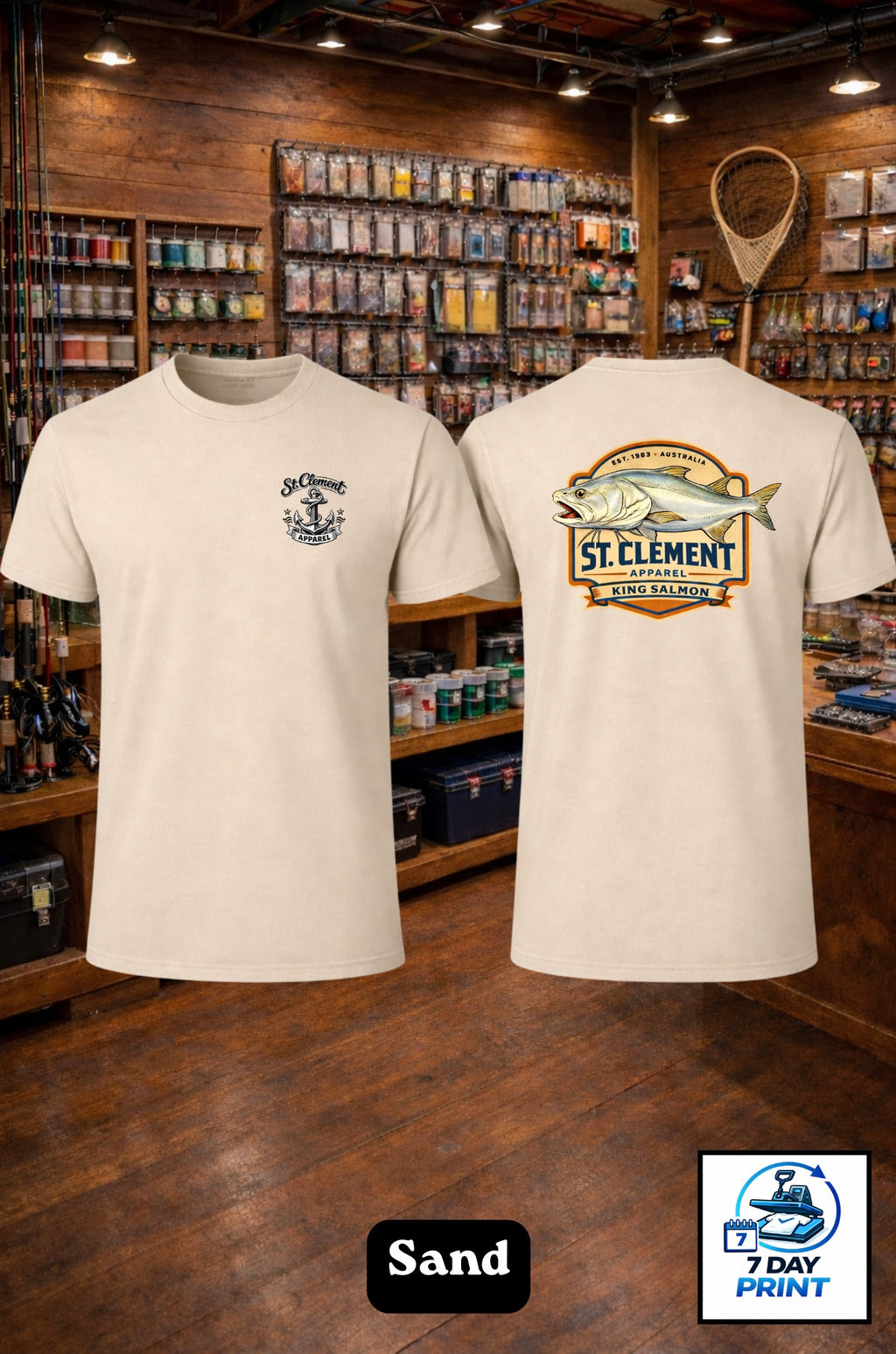 BoH King Salmon Tee