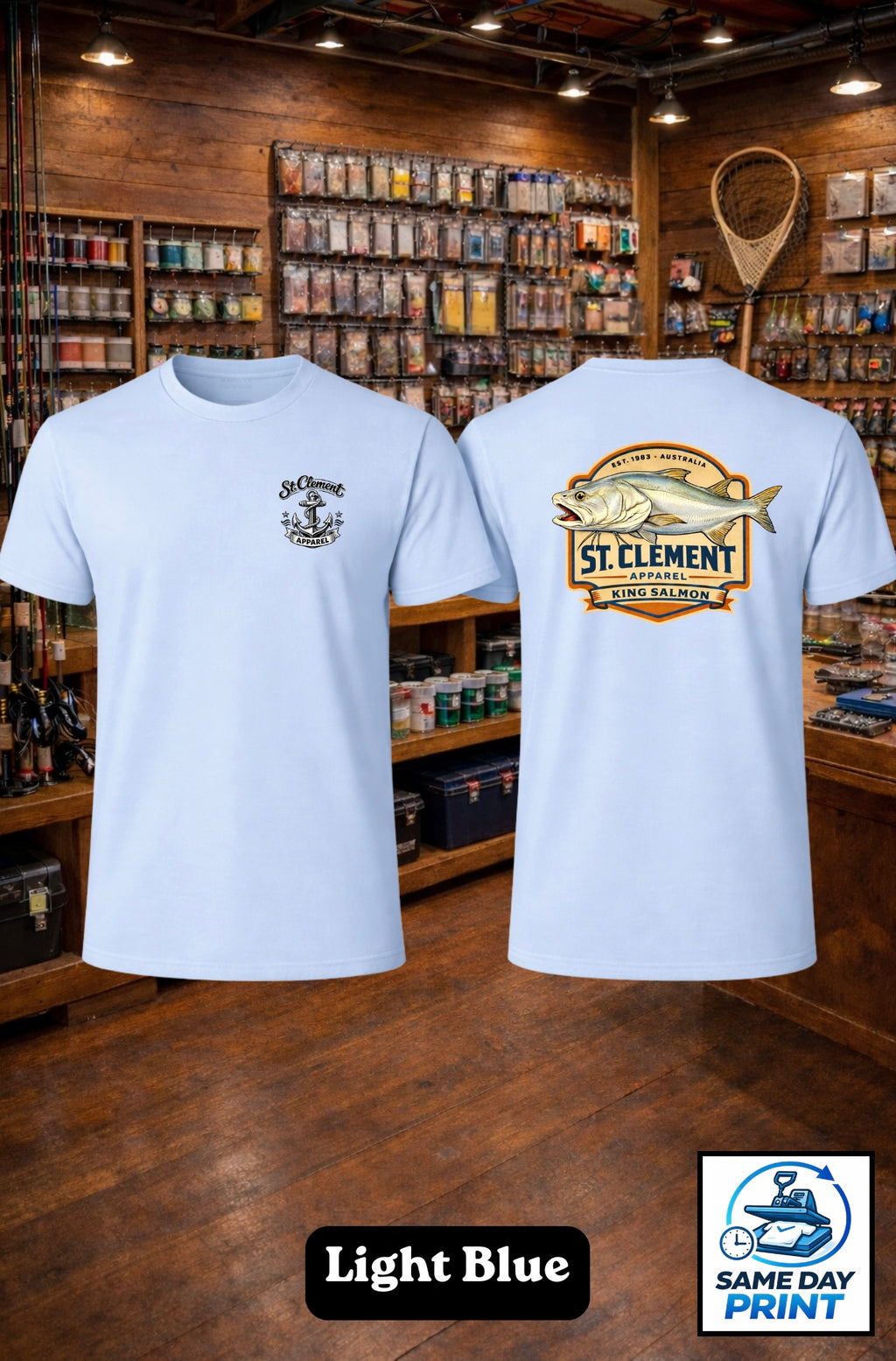 BoH King Salmon Tee