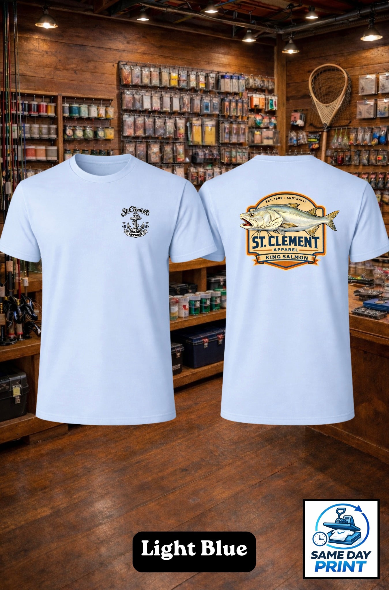 BoH King Salmon Tee