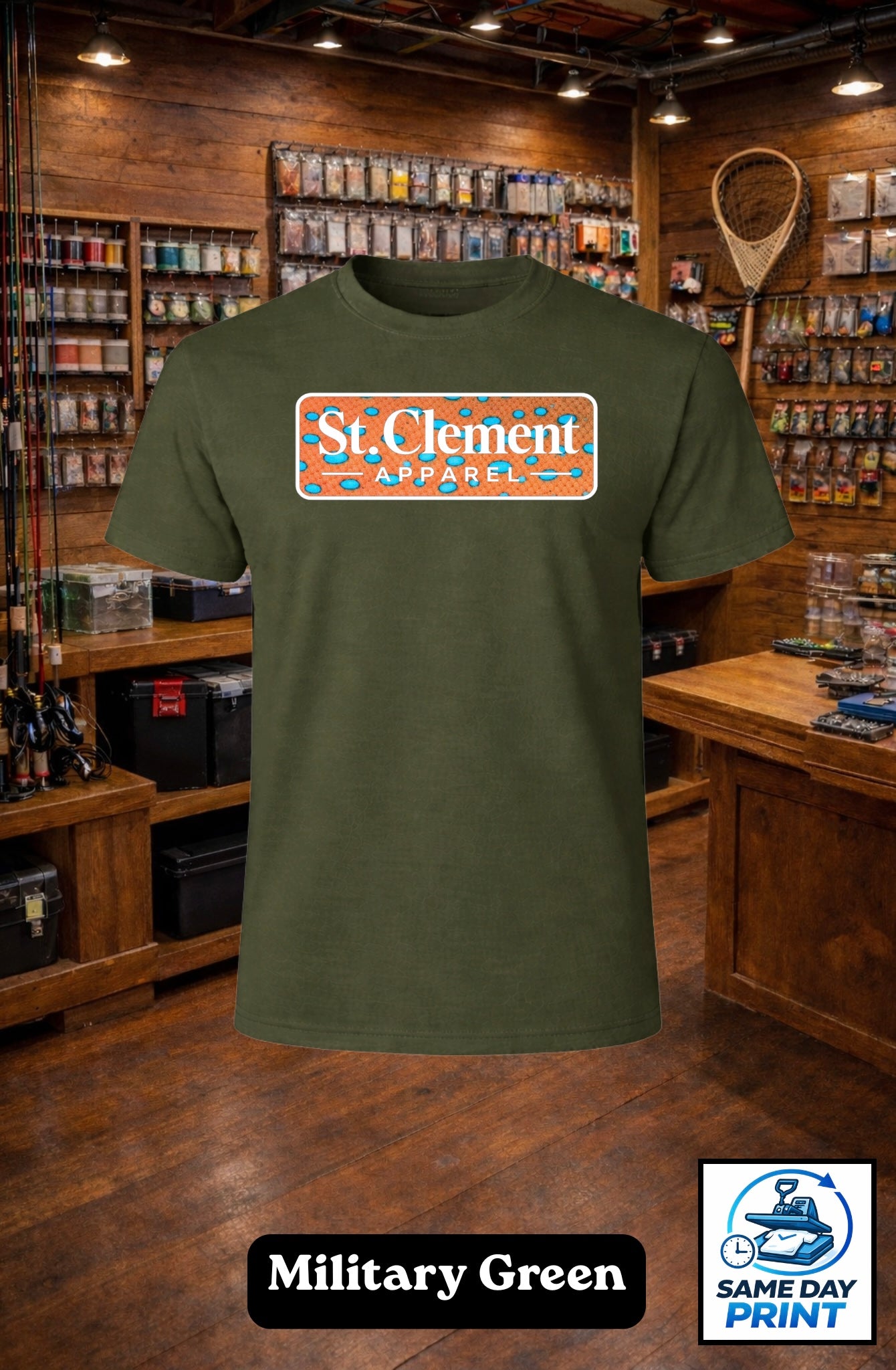 St.CA Barcheek Coral Trout Tee