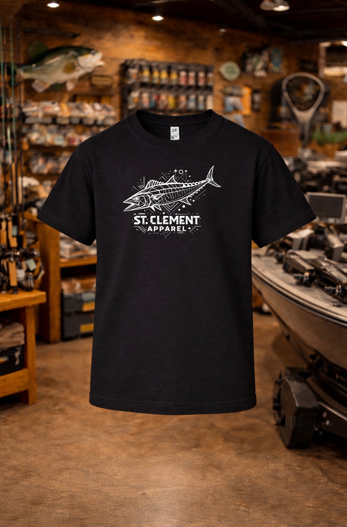 Spanish Mackerel Shapes Tee