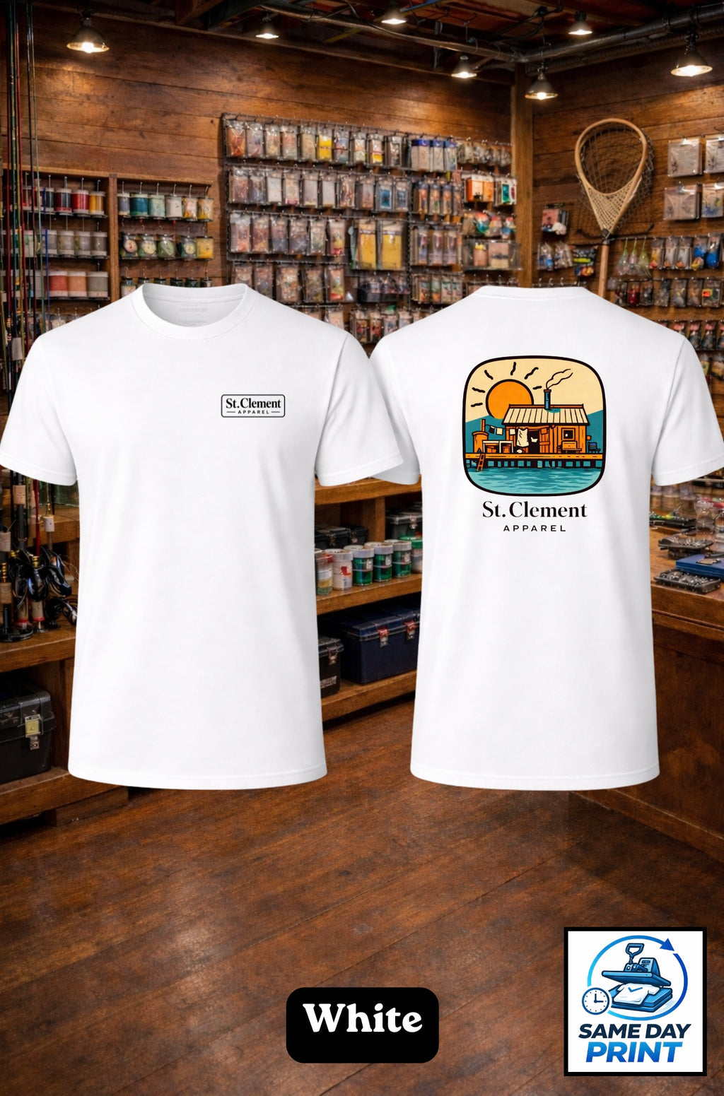 St.CA Fish Hut Tee