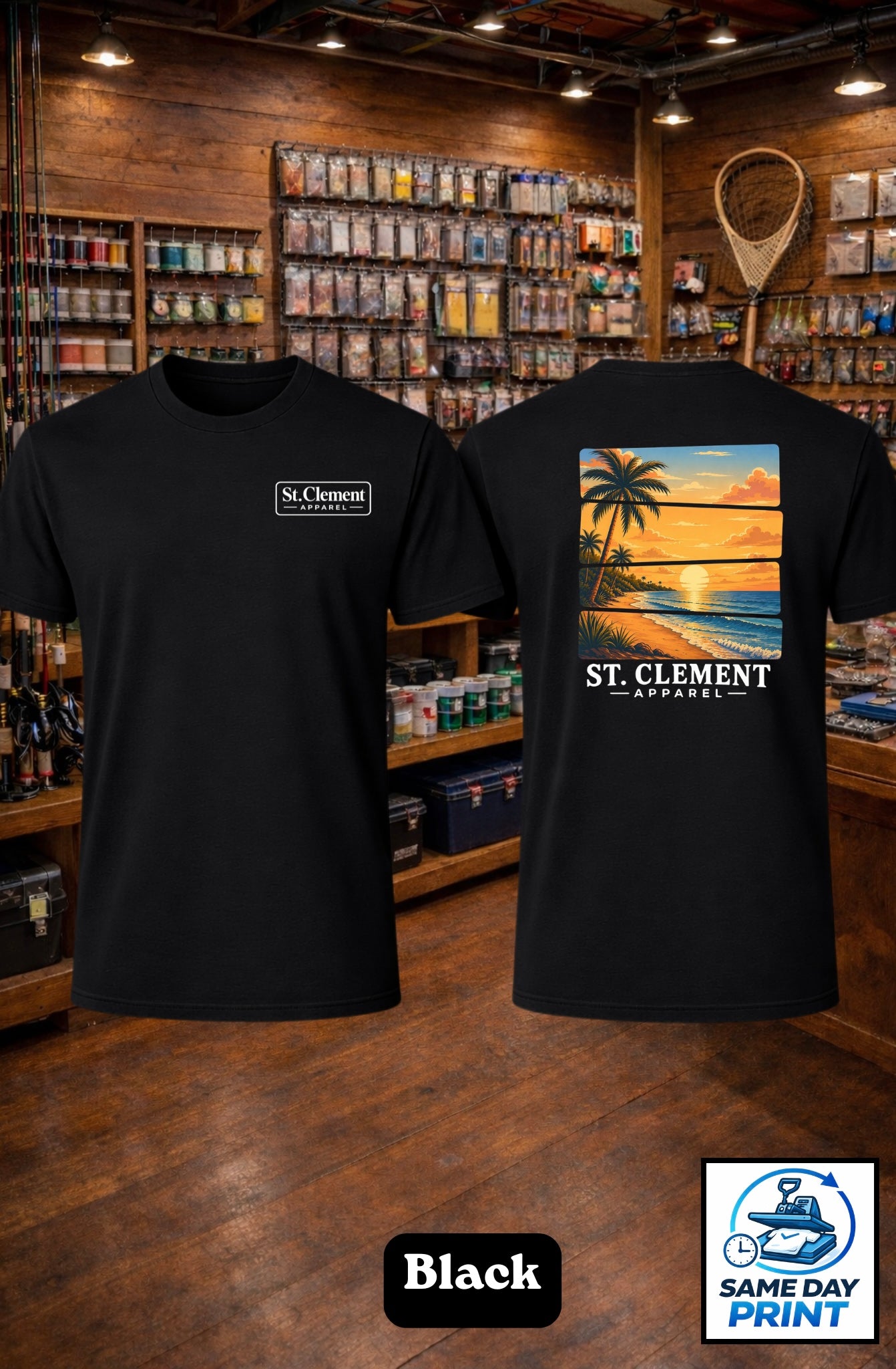 St.CA Coastal Sunset Tee