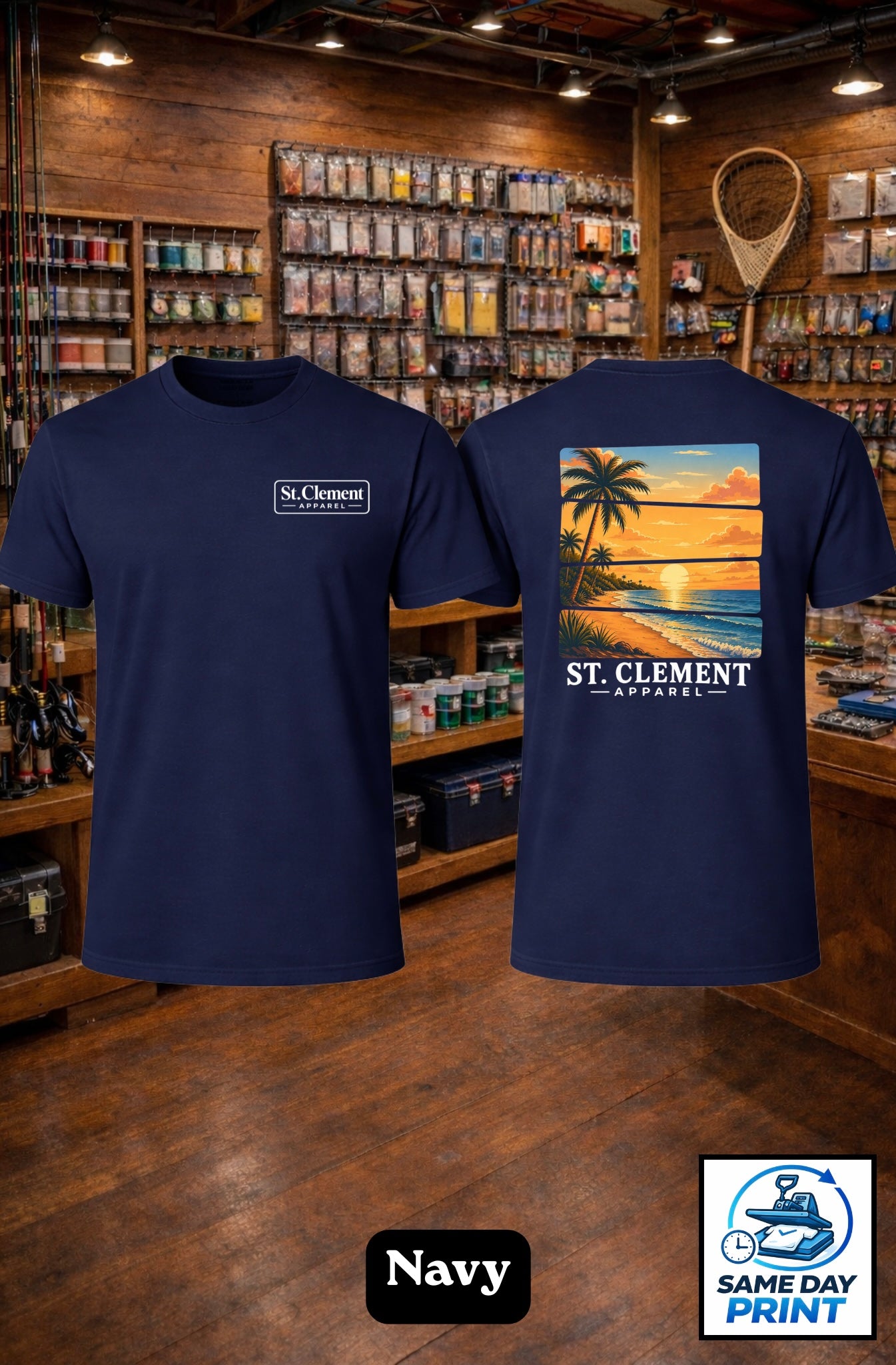 St.CA Coastal Sunset Tee