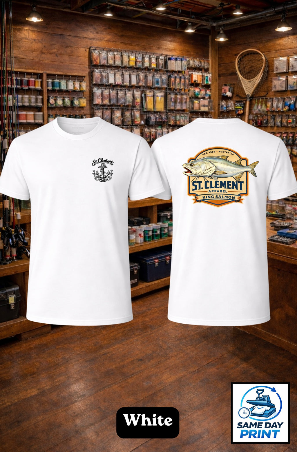 BoH King Salmon Tee