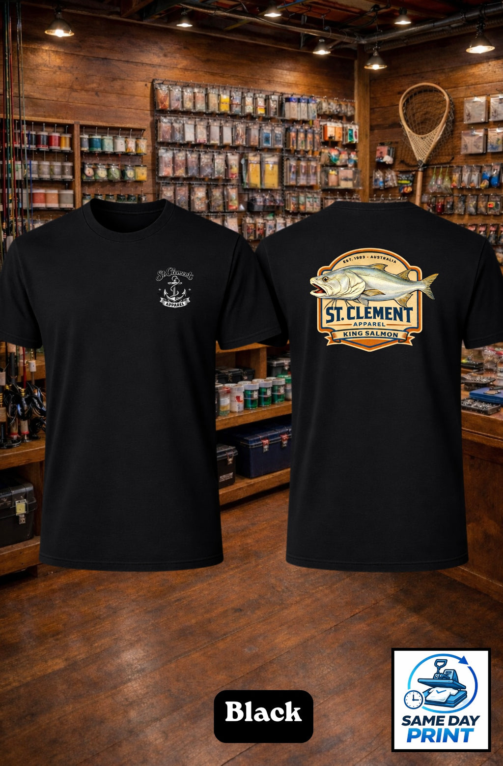 BoH King Salmon Tee