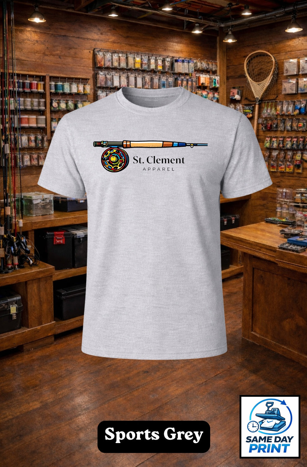 St.CA Fly Rod Tee