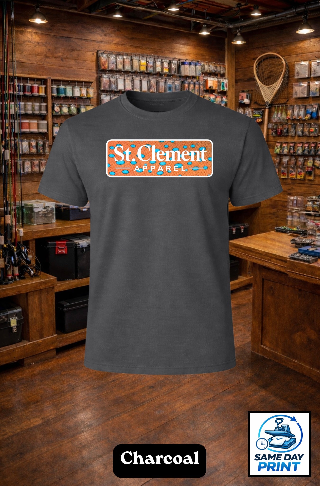 St.CA Barcheek Coral Trout Tee
