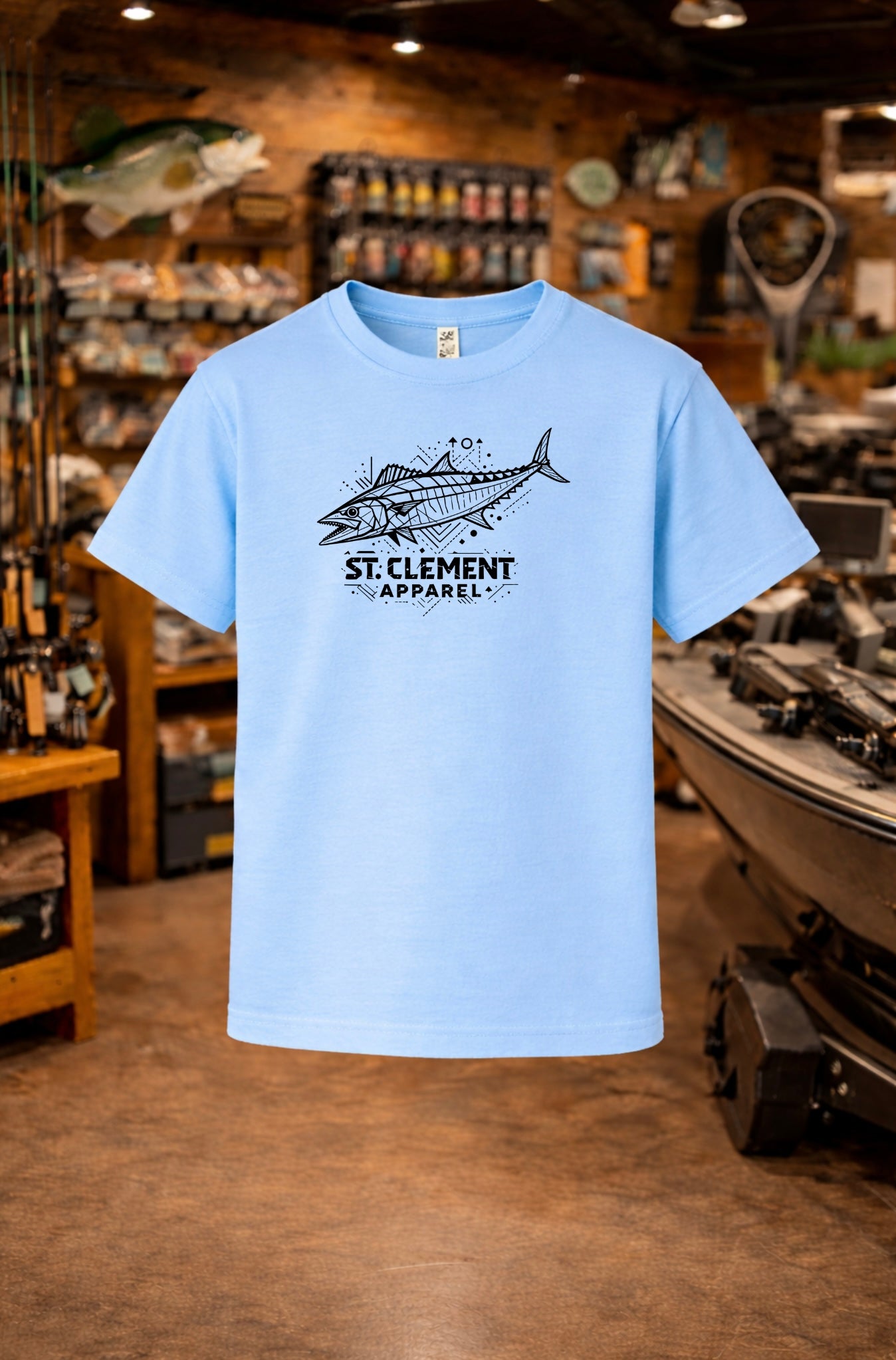 Spanish Mackerel Shapes Tee