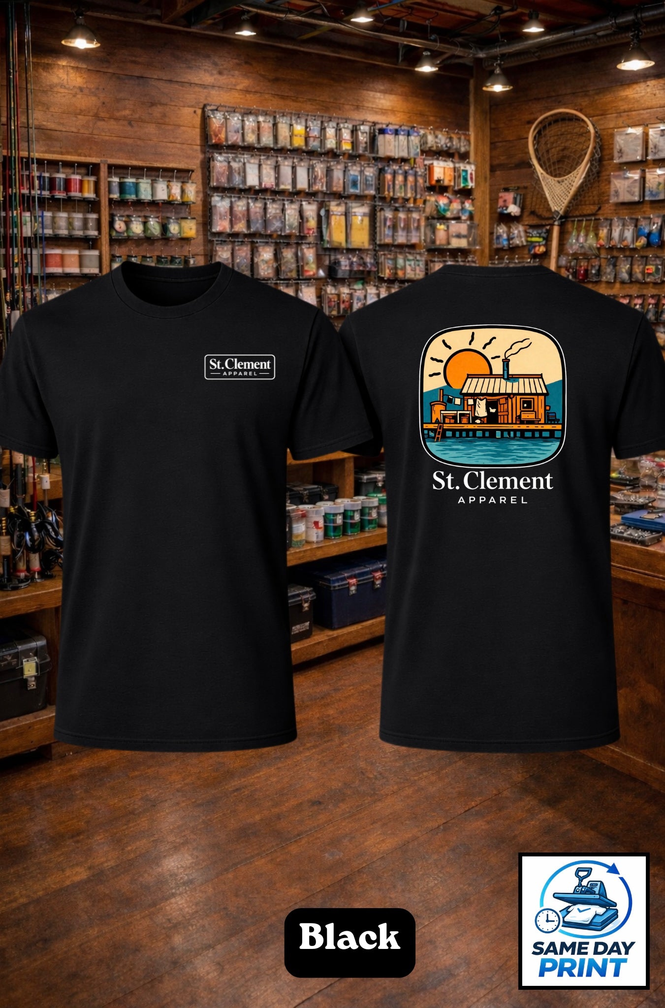 St.CA Fish Hut Tee