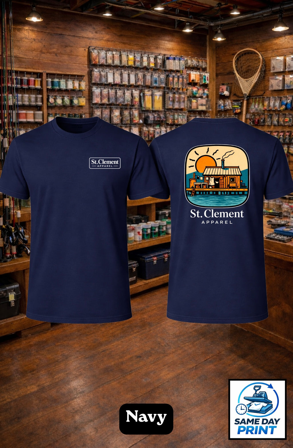 St.CA Fish Hut Tee