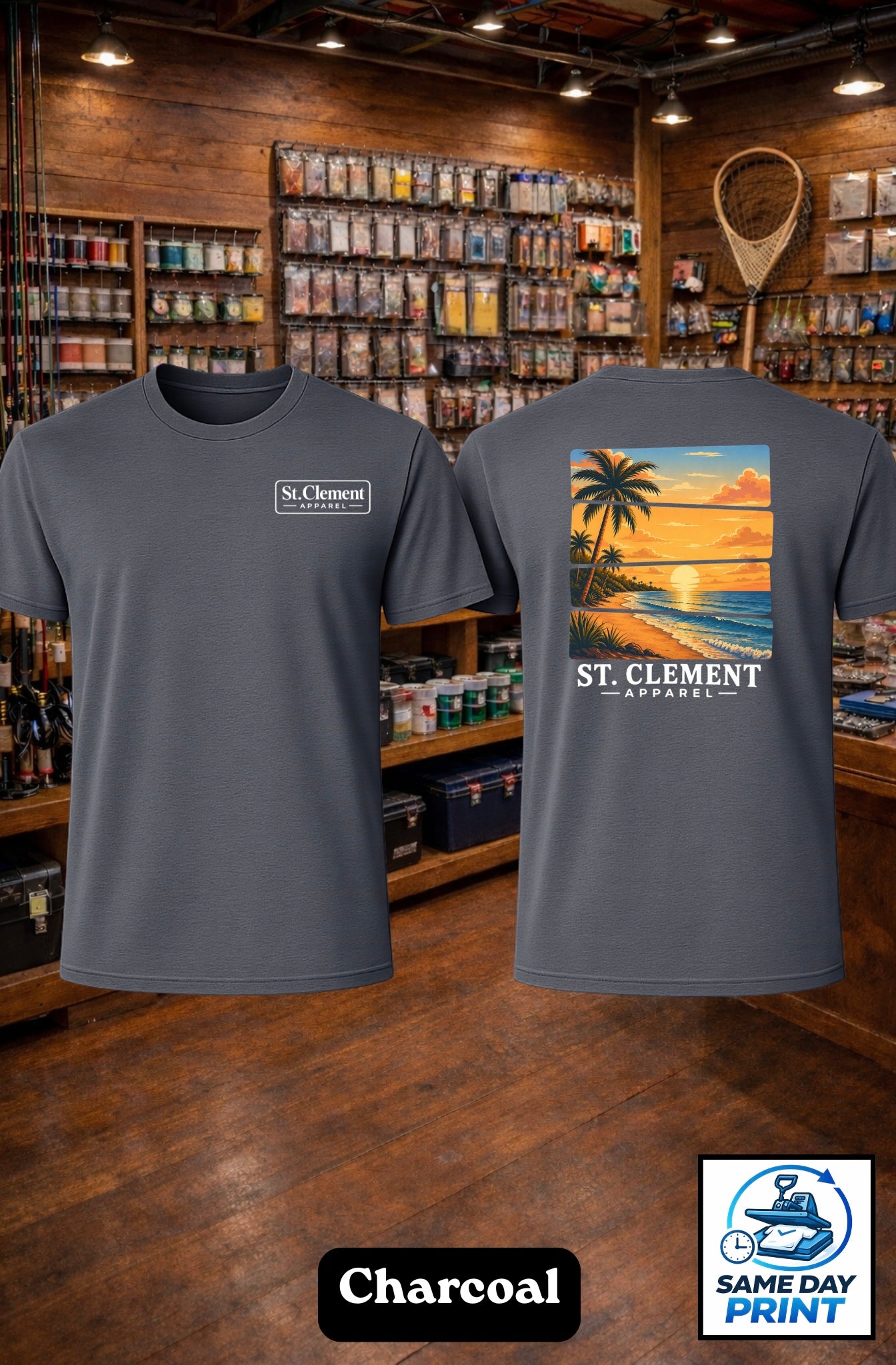 St.CA Coastal Sunset Tee