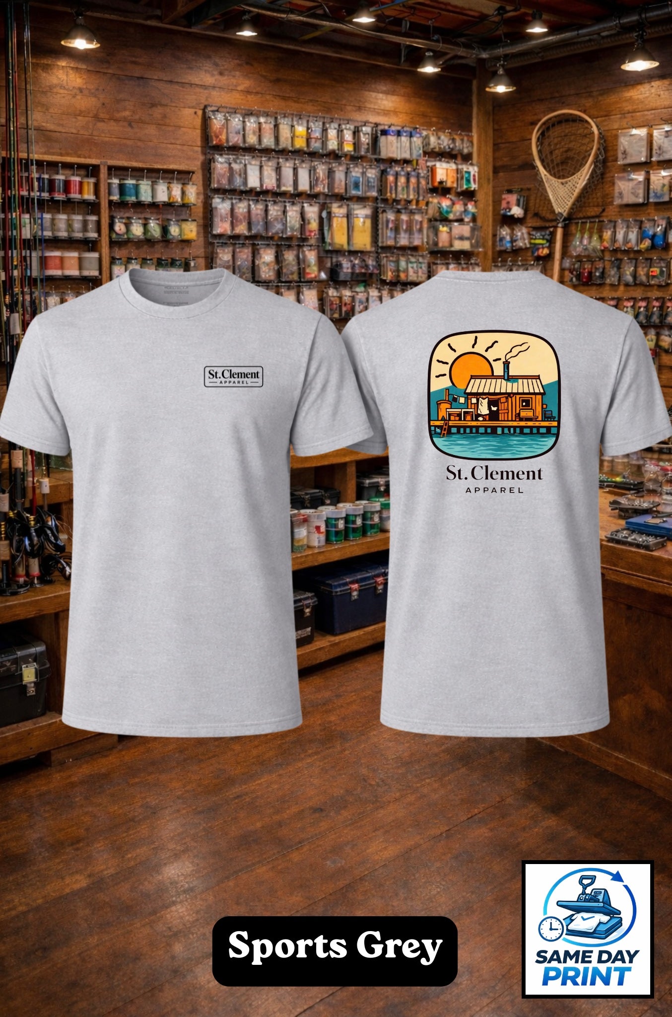 St.CA Fish Hut Tee