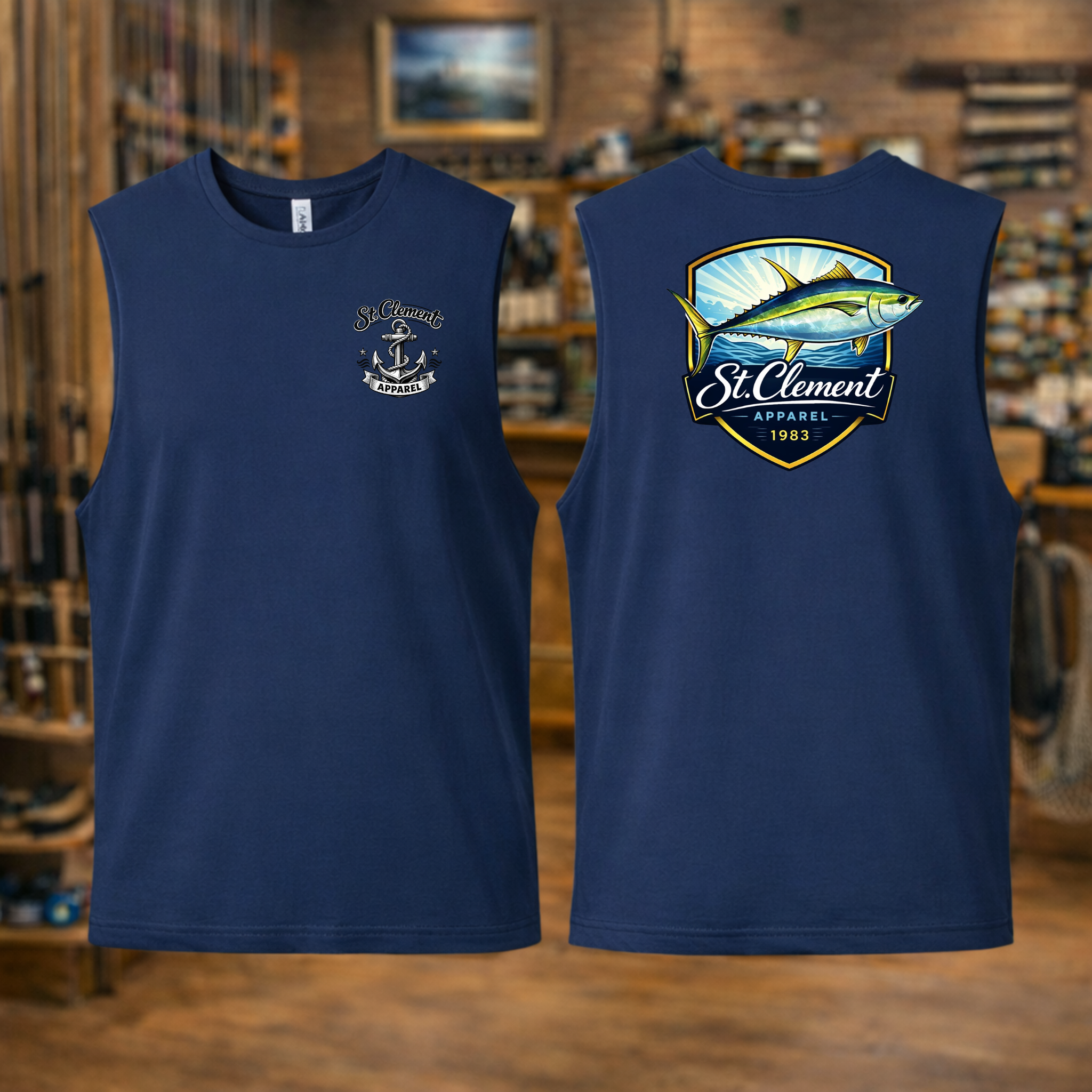 Yellow Fin Tuna Singlet