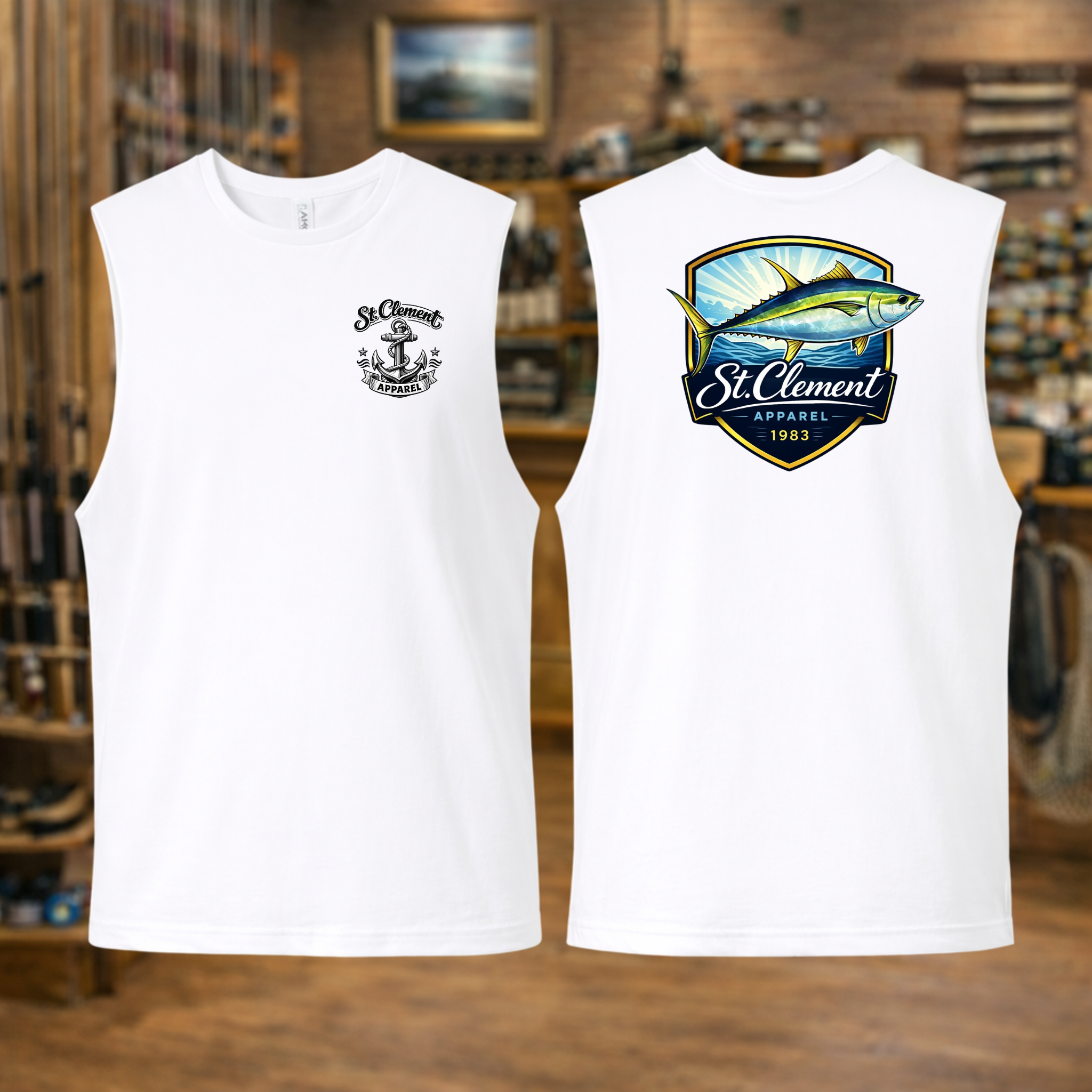 Yellow Fin Tuna Singlet