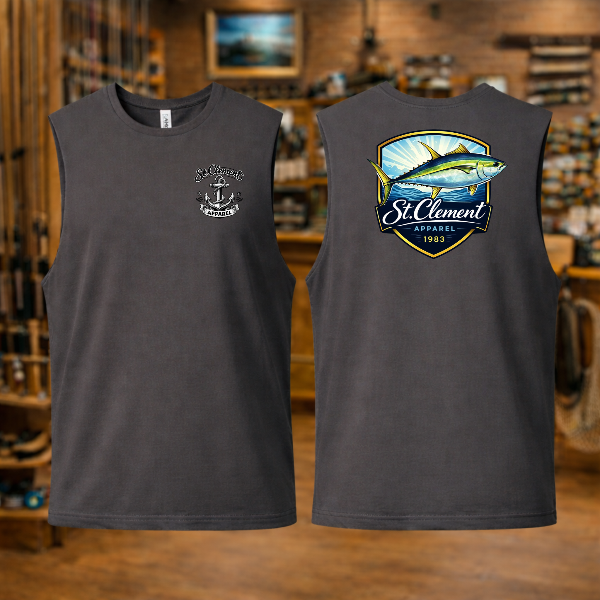Yellow Fin Tuna Singlet